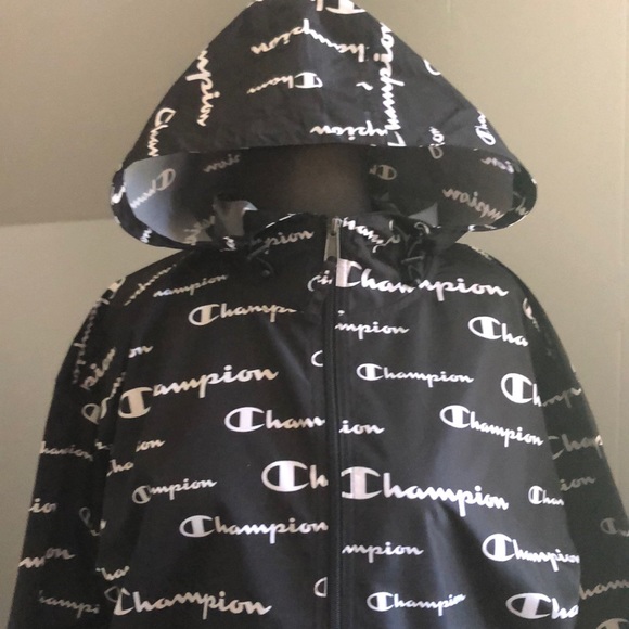 Champion Logo Packable Jacket - Picture 3 of 6